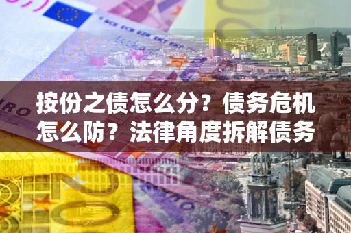 北京按份之债怎么分？债务危机怎么防？法律角度拆解债务分配与风险自保指南