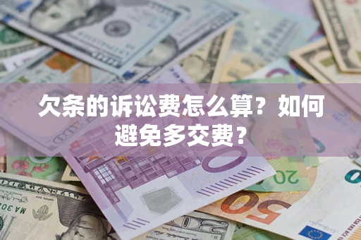 北京欠条的诉讼费怎么算？如何避免多交费？