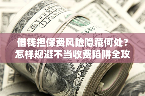 北京借钱担保费风险隐藏何处？怎样规避不当收费陷阱全攻略！